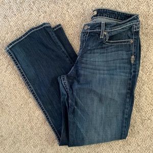 BKE Taylor dark wash straight leg jeans Size 33x31 1/2"